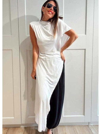 Cuerpo Asimétrico Extra Long STORMYNE Blanco HEVE