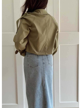 Gabardina Corta RAINZ Verde Militar HEVE