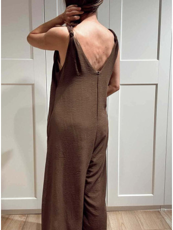 Mono Palazzo Oversize NALEIRA Marrón HEVE