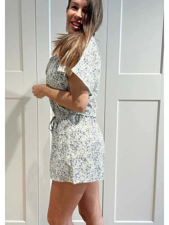 Mono Corto Estampado Floral ELIAVONY Morado HEVE