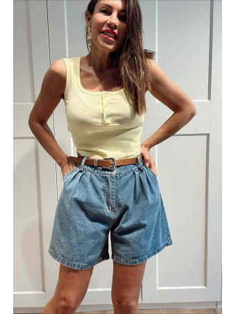 Top Básico Canalé REELMA Amarillo HEVE