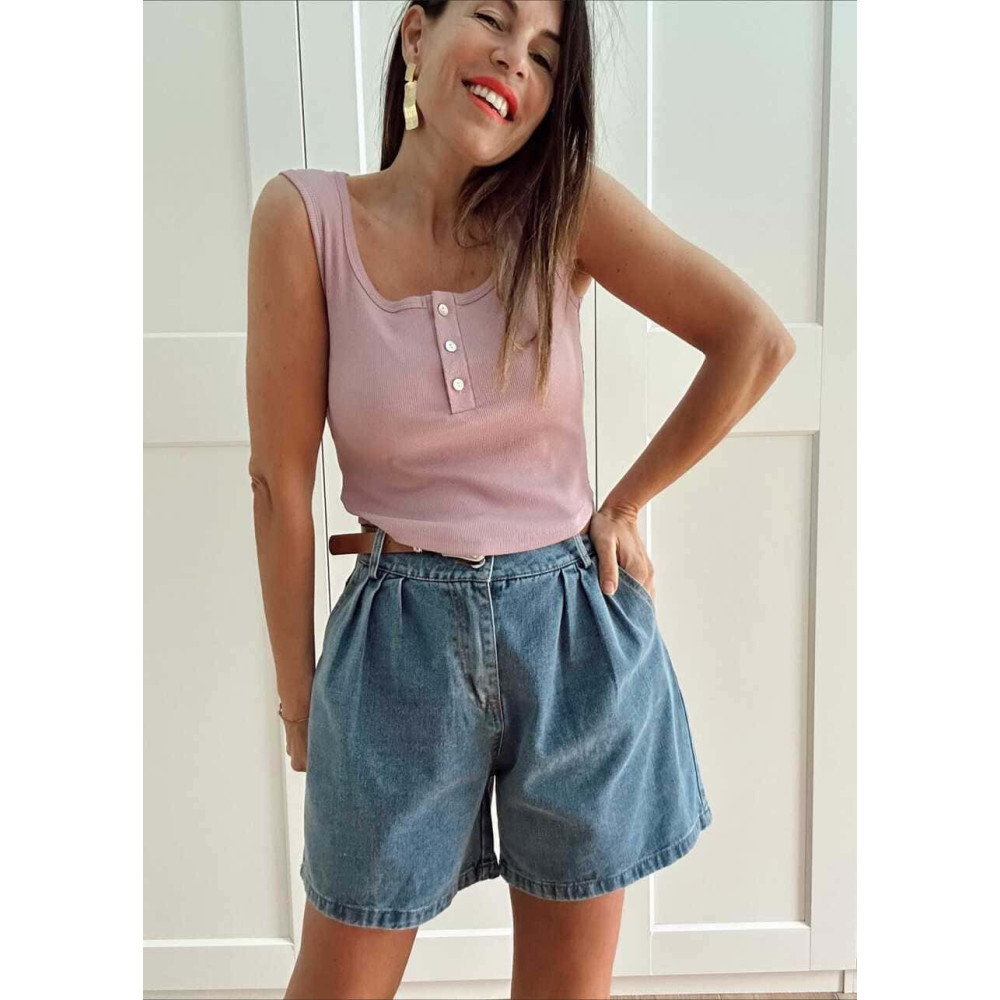 Top Básico Canalé REELMA Lila HEVE