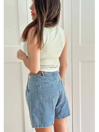 Top Básico Canalé REELMA Verde Menta HEVE