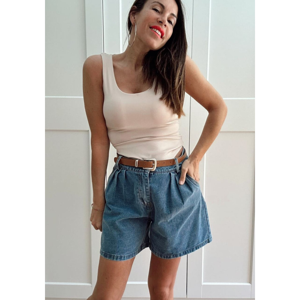 Body Soft Touch Tirantes ZAIREL Beige HEVE