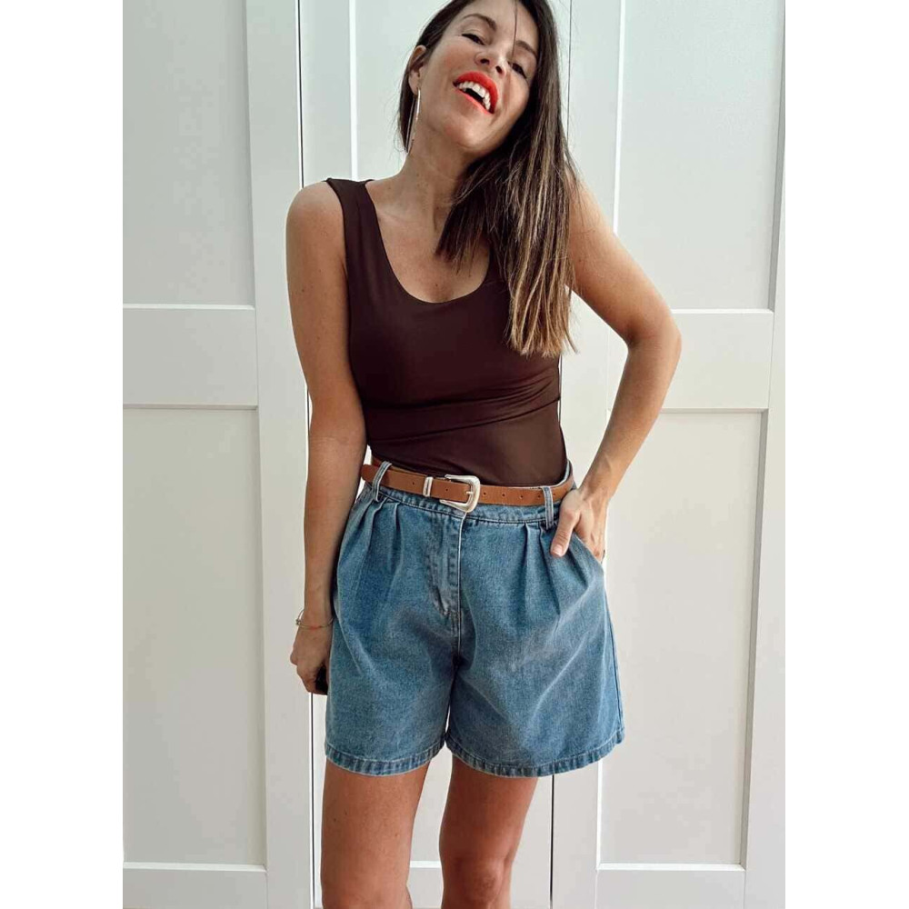 Body Soft Touch Tirantes ZAIREL Marrón HEVE