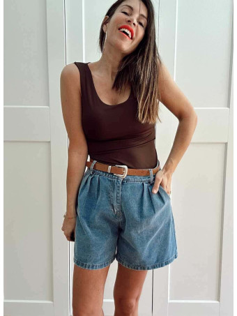 Body Soft Touch Tirantes ZAIREL Marrón HEVE