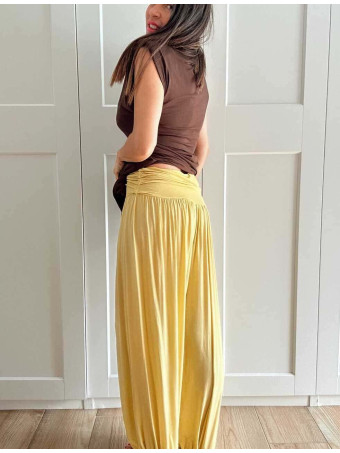 Pantalón Harem ALADDÍN Mostaza HEVE