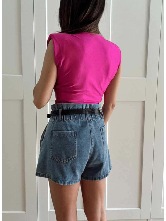 Body Hombreras Drapeado VIRANDIA Buganvilla HEVE