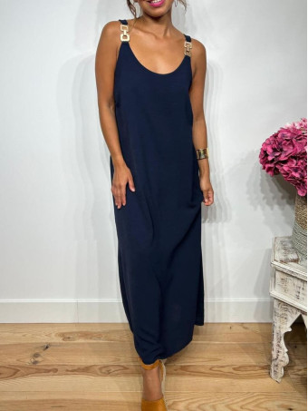 Vestido Eslabones NARELLA Marino HEVE