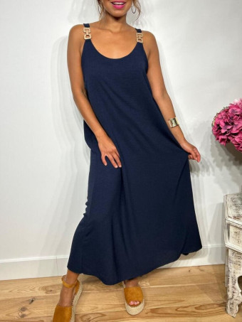 Vestido Eslabones NARELLA Marino HEVE