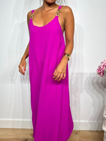 Vestido Eslabones NARELLA Buganvilla HEVE