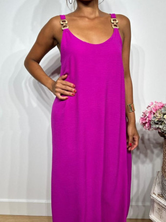 Vestido Eslabones NARELLA Buganvilla HEVE