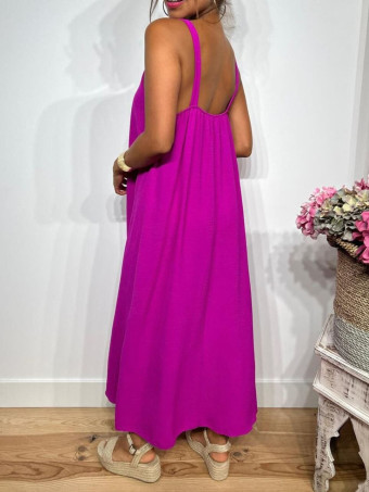 Vestido Eslabones NARELLA Buganvilla HEVE