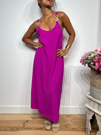 Vestido Eslabones NARELLA Buganvilla HEVE