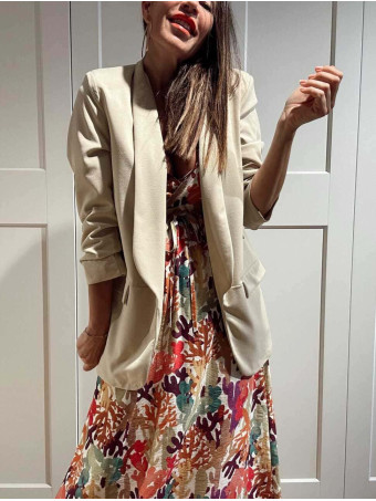 Blazer Frunces BIANCA Beige HEVE