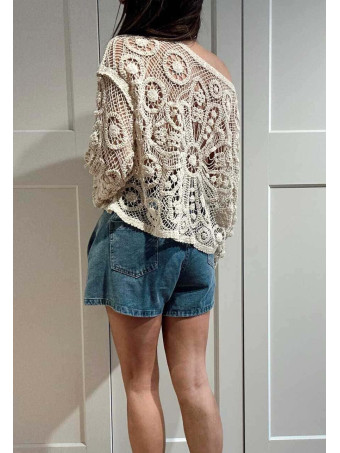 Punto Crochet SIRYANE Beige HEVE