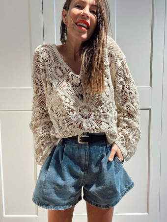 Punto Crochet SIRYANE Beige HEVE