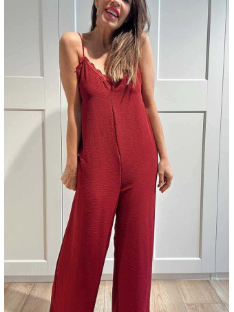 Mono Largo Lencero MISFIRE Burdeos HEVE