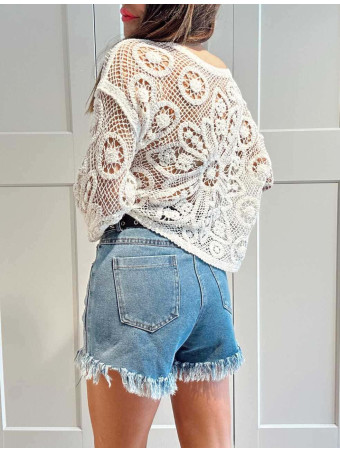Short Vaquero con Cinturón KYVERA Blue Jean HEVE