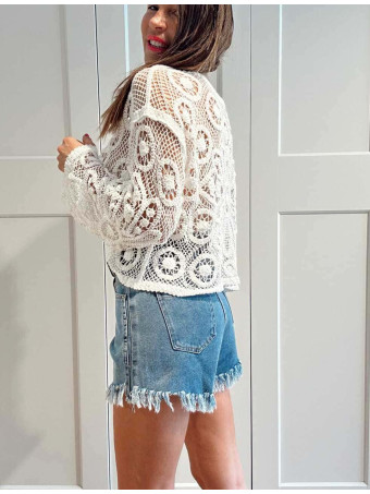 Punto Crochet SIRYANE Blanco HEVE