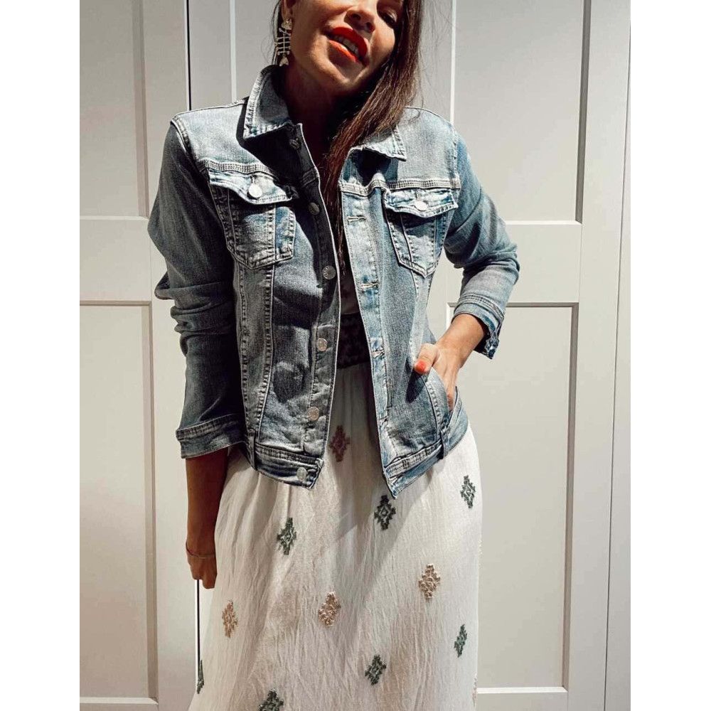 Cazadora Vaquera Básica COURTNEY HEVE