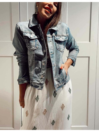 Cazadora Vaquera Básica COURTNEY HEVE