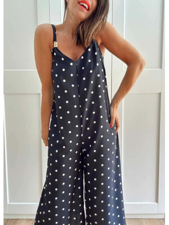 Mono Cropped Lunares CADELLE Marino HEVE