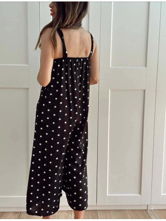 Mono Cropped Lunares CADELLE Negro HEVE