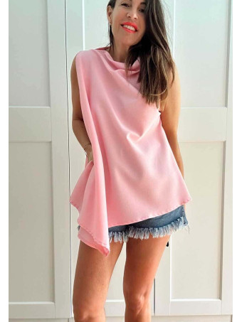 Capa Asimétrica MILOVA Rosa HEVE