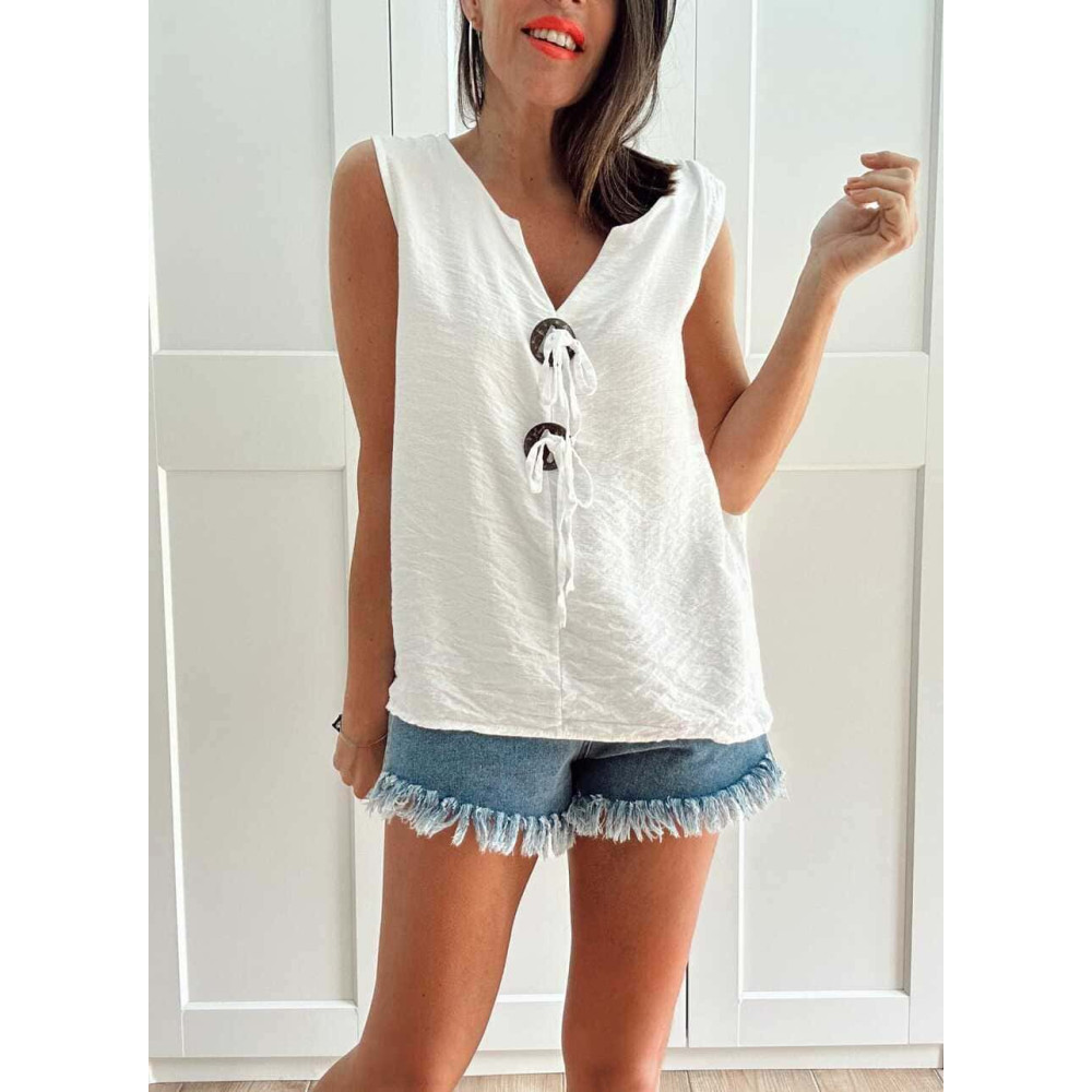 Cuerpo Maxi-Botones LEMARO Blanco HEVE