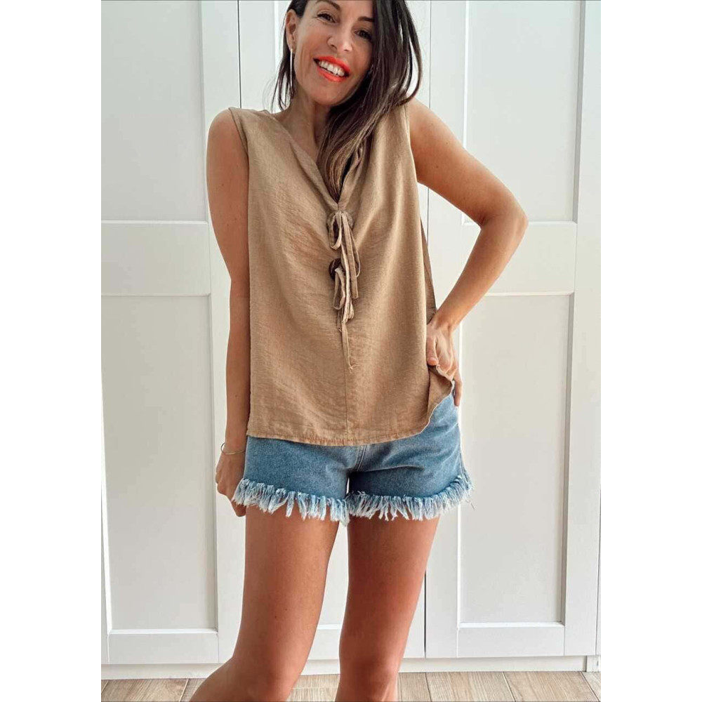 Cuerpo Maxi-Botones LEMARO Camel HEVE