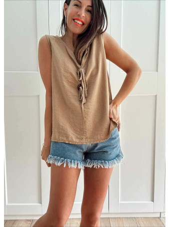 Cuerpo Maxi-Botones LEMARO Camel HEVE
