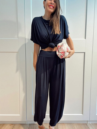 Conjunto Camiseta y Pantalón GREYZA Marino HEVE