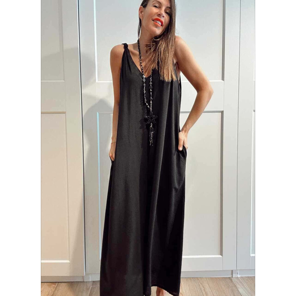 Mono Palazzo Oversize NALEIRA Negro HEVE