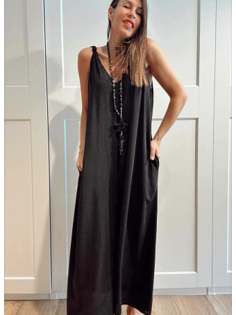 Mono Palazzo Oversize NALEIRA Negro HEVE