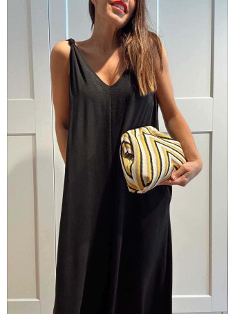 Mono Palazzo Oversize NALEIRA Negro HEVE