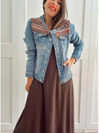 Cazadora Vaquera Boho Chic DALIBORA HEVE