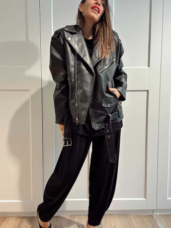 Conjunto Camiseta y Pantalón GREYZA Negro HEVE