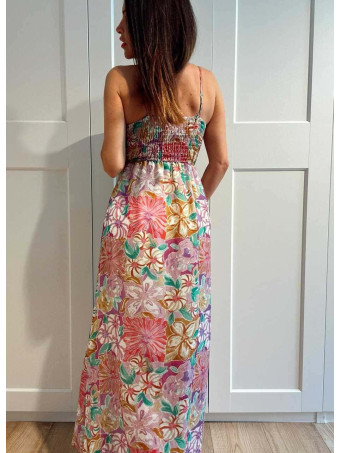 Vestido Largo Estampado Floral LYSPRIA HEVE