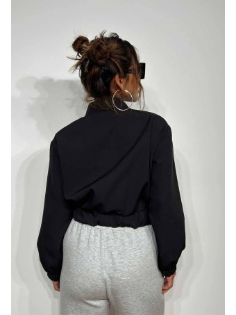 Chaqueta Maxi-Bolsillos HERLIYAN Negro HEVE