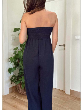 Mono Off Shoulder con Volante RUMBAYA Marino HEVE
