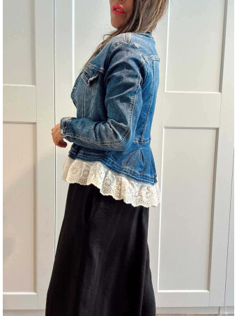 Cazadora Vaquera Peplum MAROLYN HEVE
