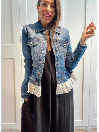 Cazadora Vaquera Peplum MAROLYN HEVE