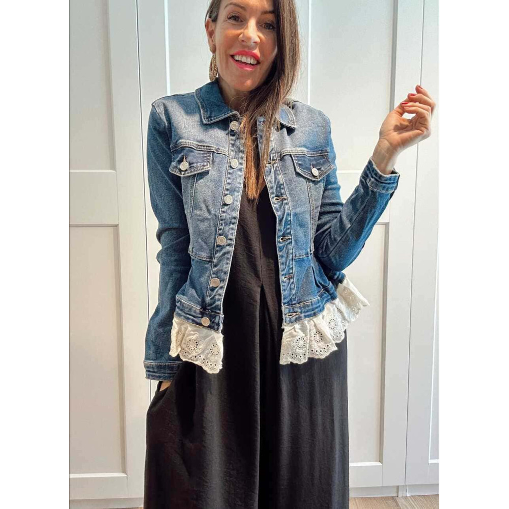 Cazadora Vaquera Peplum MAROLYN HEVE