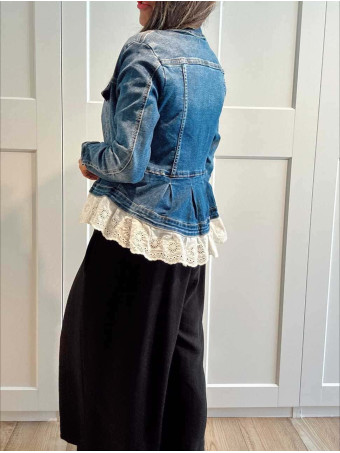 Cazadora Vaquera Peplum MAROLYN HEVE
