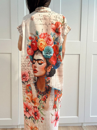 Vestido Camisero Oversize KAHLOSÍA HEVE