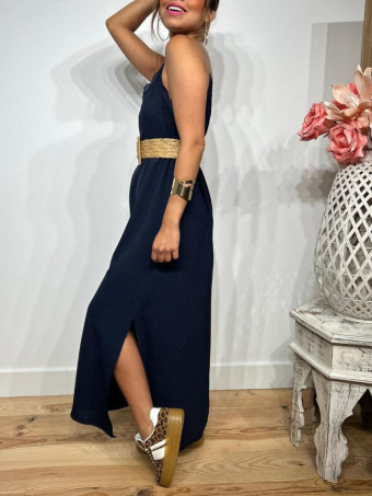 Vestido Lencero REENIE Marino HEVE