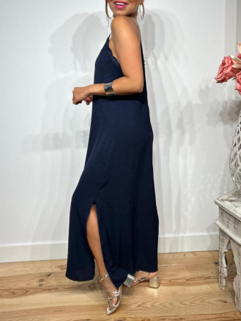 Vestido Lencero REENIE Marino HEVE