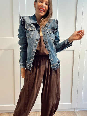 Conjunto Cuerpo y Jogger REKHA Marrón HEVE