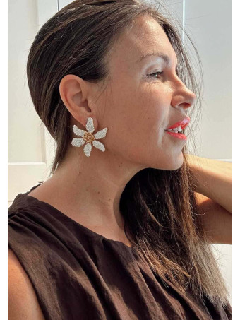 Pendientes Flor con...